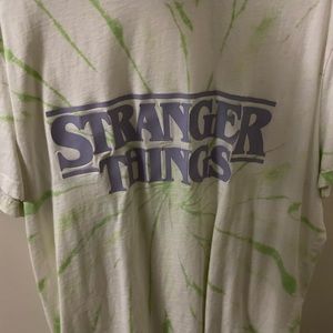 Stranger Things Green Tie-Dye